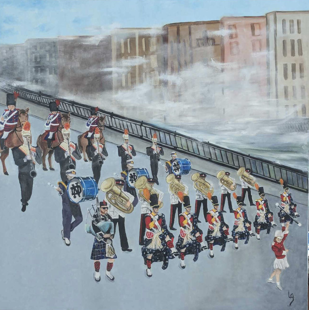 Les fanfares - 30po x 30po