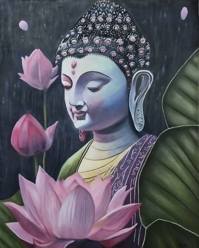 Tamara - Huile sur toile - 30 x 24 po